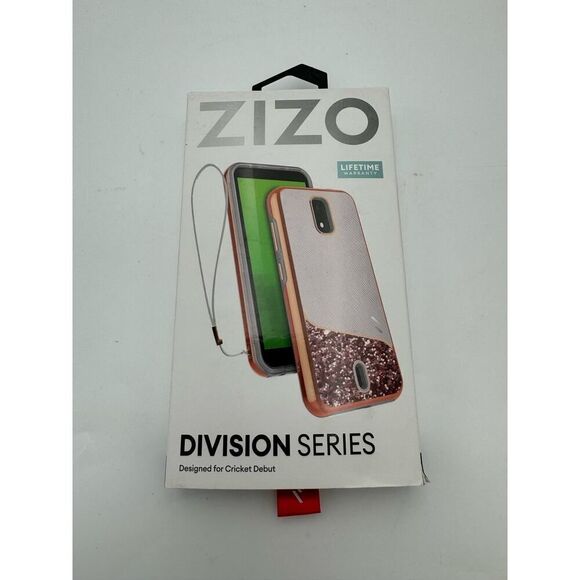 ZIZO Division Series Cricket Debut Phone Case Cream/Rose Gold/Pink Glitt… - Picture 1 of 3